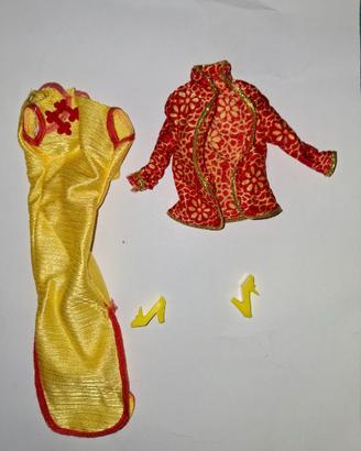 Vintage Oriental Barbie outfit Mattel