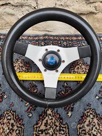 Volante storico FIAT   500  allumino e pelle 