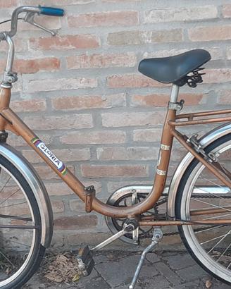 Bici pieghevole Gloria ruota 24 vintage