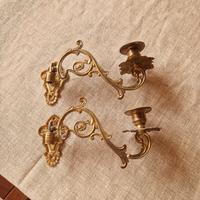 applique/candelabri in ottone 