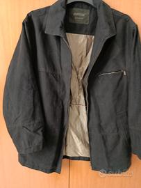 giubbotto uomo tessuto scamosciato 