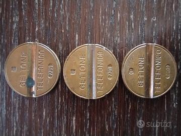 Gettoni telefonici originali 