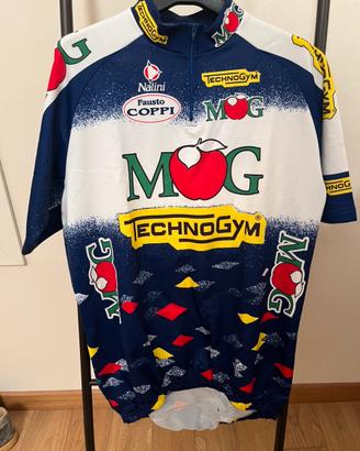 Maglia ciclismo M.G. TECHNOGYM Gianni Bugno anni90