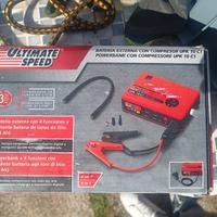 Booster auto  compressore powerbank