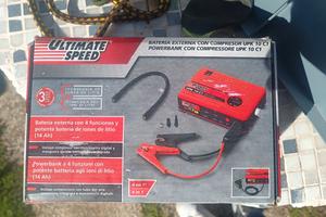Booster auto  compressore powerbank