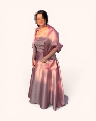 Musani Couture 2026 Liquid Organza Rosa Antico 