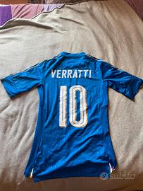 maglia da gioco indossata da marco verratti