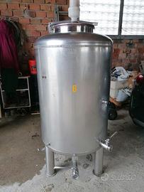 cisterna/botte/contenitore vino acciaio inox 304L