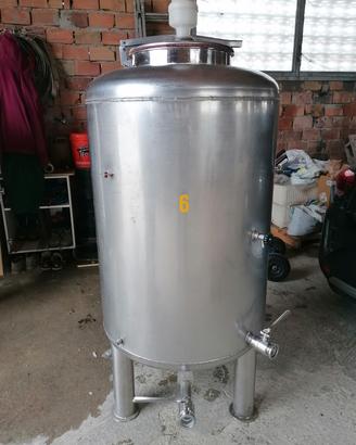 cisterna/botte/contenitore vino acciaio inox 304L