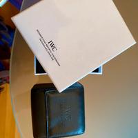 Scatola originale piu’ custodia in pelle IWC