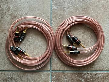 Cavi Monster Cable HP-XP (3m) e connettori banana