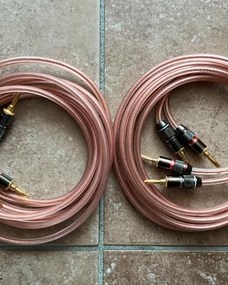 Cavi Monster Cable HP-XP (3m) e connettori banana