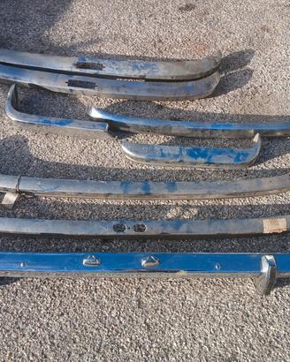 paraurti in ferrro cromati e inox vari alfa e fiat