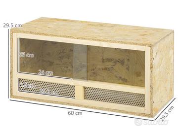 Terrario realizzato a mano