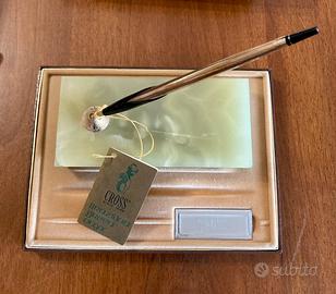 Portapenne vintage Cross onice