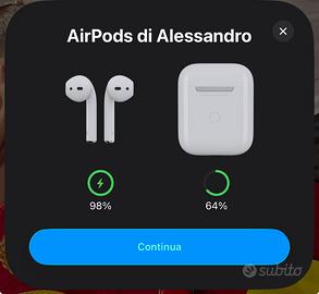AirPods 2 perfettamente funzionanti