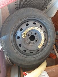 RUOTINO SCORTA FIAT PANDA 135 80 14 GOMMA PIRELLI