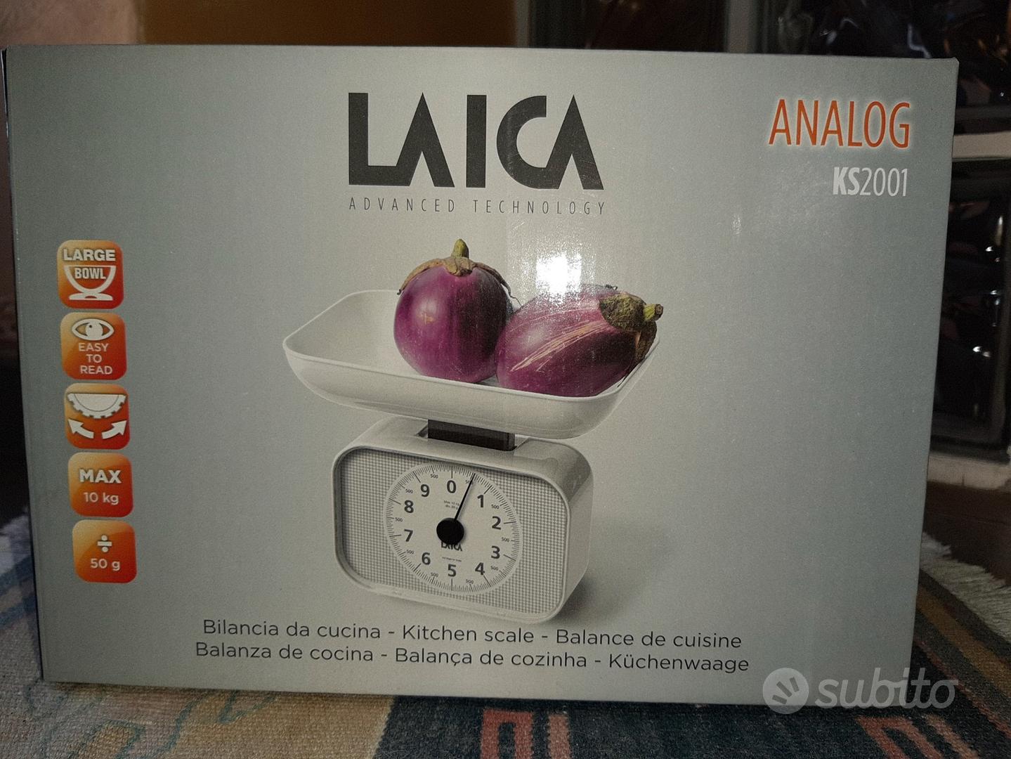 BILANCIA DA CUCINA MECCANICA LAICA KS2001W