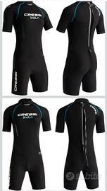 muta monopezzo maniche corte e shorts