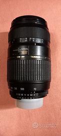 obiettivo Tamron 70-300mm  f 4/5,6 macro