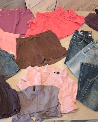 abbigliamento bimba 2/3 anni