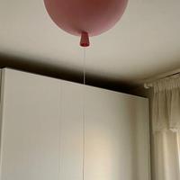 Lampadario a palloncino rosa