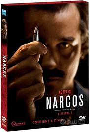 Narcos,  cofanetto 4Dvd serie Netflix ottime cond.