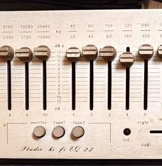Equalizzatore 22 bande