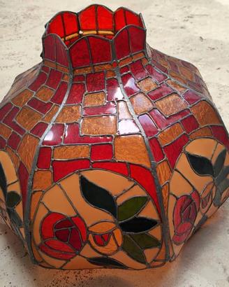 Lampadari Liberty vetro piombato artigianali