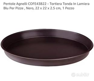teglia pizza o tortiera diam.22 nuova
