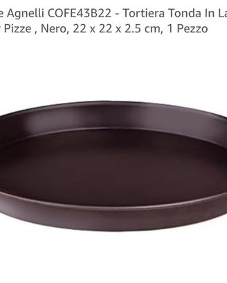 teglia pizza o tortiera diam.22 nuova