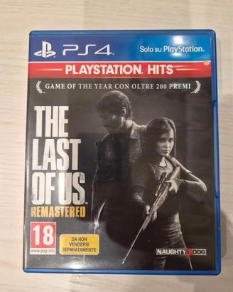THE LAST OF US REMASTERED per ps4