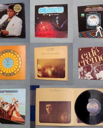 7 Dischi Vintage '70/'80 - pop, rock, funk, dance