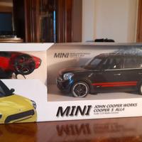 mini cooper S con batteria 6V 1:14 radiocomandata 