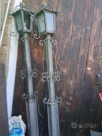 lampade ferro battuto 