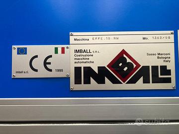 Macchina automatica IMB IMBALL EFFE 15 HM scatole