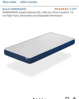 Due materassi Materassi 90x200 schiuma nuovi