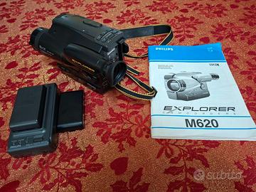 Videocamera Philips Explorer M620 da sistemare