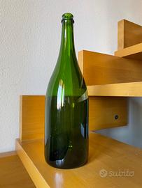 Bottiglia vetro verde da 1,5 lt