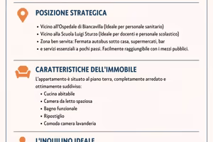 appartamento piano terra 