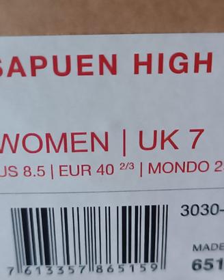 Scarponi montagna donna