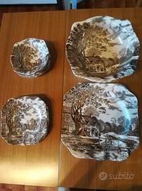 2 servizi ceramica inglese Costwold