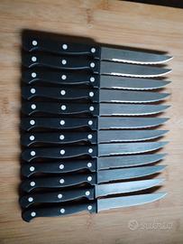 12 coltelli da carne