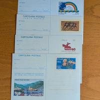 francobolli cartoline postali