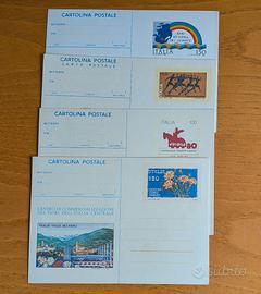 francobolli cartoline postali