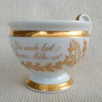 Antica tazza in porcellana KPM anno 1820/1830