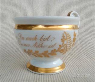 Antica tazza in porcellana KPM anno 1820/1830