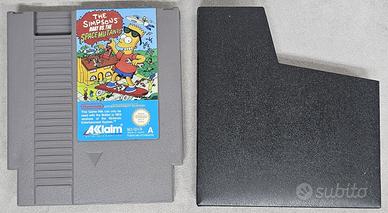 Gioco NES The Simpsons: Bart vs. the Space Mutants