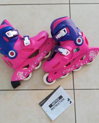 Pattini a rotelle bambina