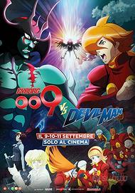 Locandina cinema originale CYBORG 009 vs DEVILMAN